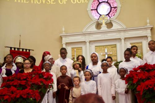 Sunday school performing at Epiphany Pageant